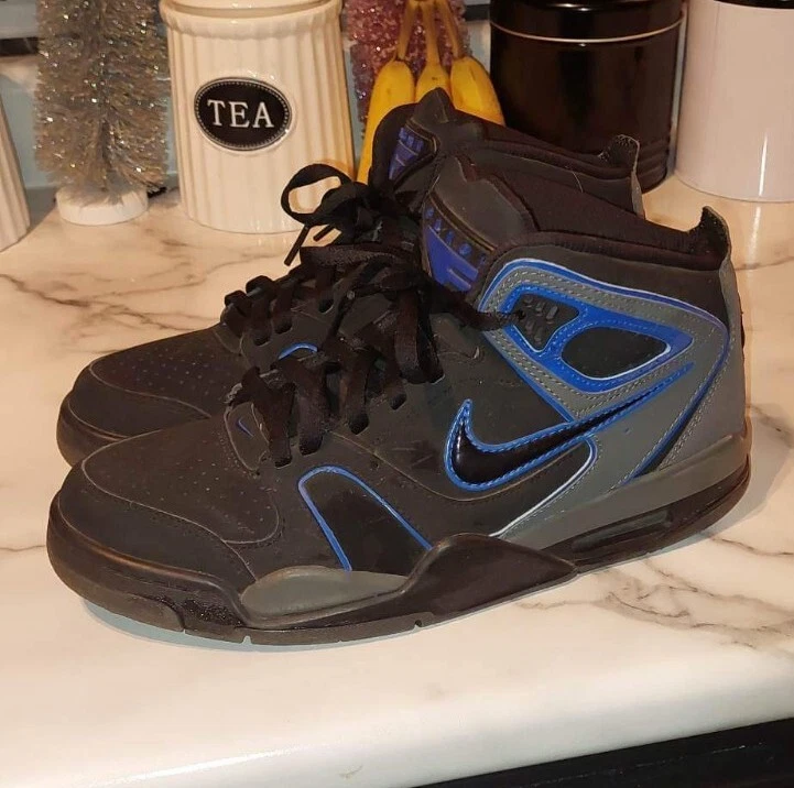 Vooruitzien laag soort Size 9.5- Nike Air Flight Falcon Blue Graphite | eBay