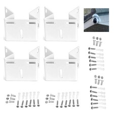 Security Camera Mount Kit, Corner Mount Bracket for Security Cameras, CCTV Su...