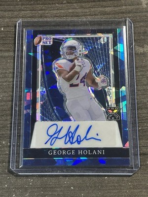 George Holani 2024 Leaf Pro Set Pulsar RC Auto /10 #PA-GH1 A6