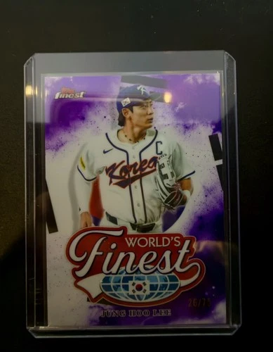 2026 Topps Finest Jung Hoo Lee Refractor (RAW)