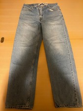 Levi's 550 Relaxed Fit Jeans Men's W34 L34 Light Wash Denim USA Made