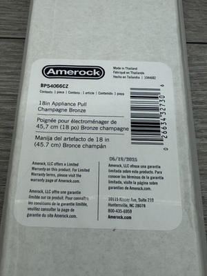 #ad Amerock BP54066CZ Winsome 18quot; Bar Appliance Pull Champagne Bronze $41.99
