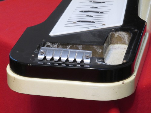 Guitare vintage années 50 Harmony USA Roy Smeck tour acier corps manche housse H7 Project - Photo 15 sur 24