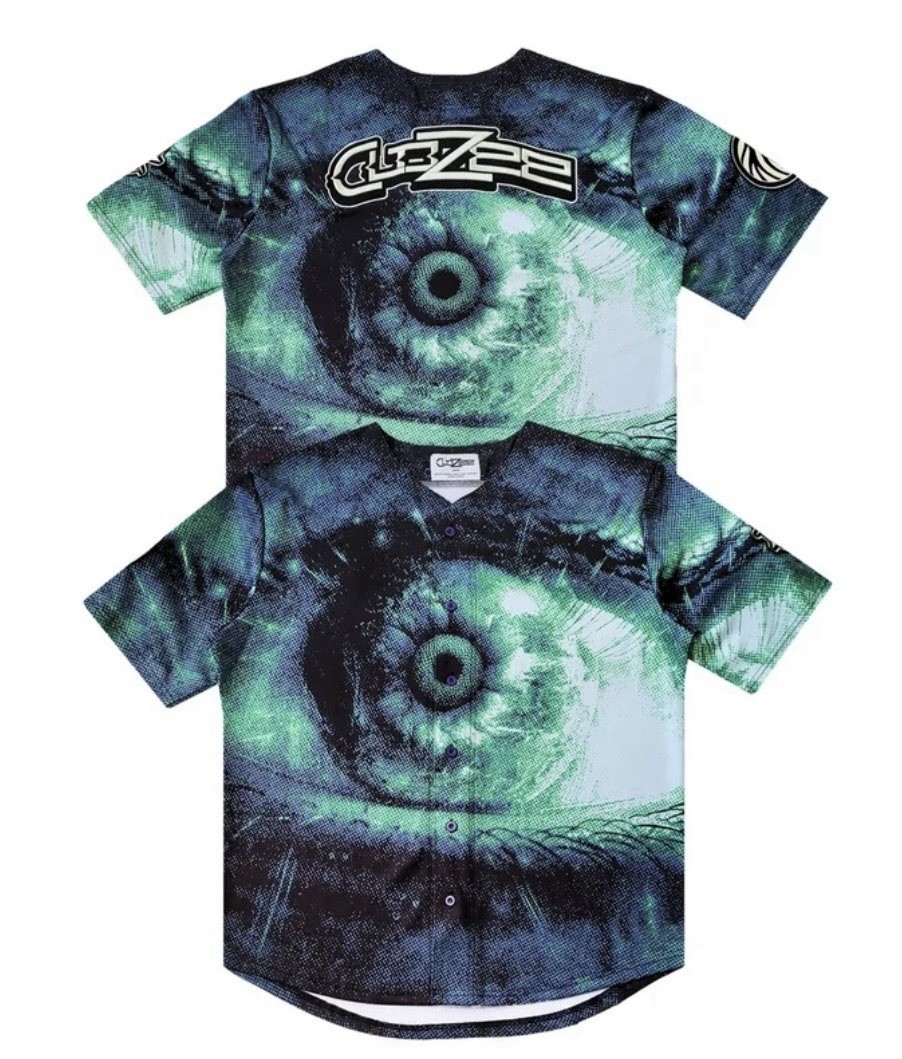 CloZee Official Merch “Microworlds Baseball Jersey”
