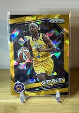 2025 Panini Prizm WNBA Shey Peddy Gold Ice /10 Los Angeles Sparks