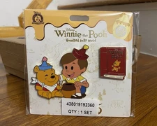 Disney Winnie the Pooh Christopher Robin Hundred Acre Wood Pin #12 ✅SHIP TODAY
