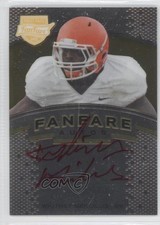 2012 Press Pass Fanfare Gold Red Ink /50 Whitney Mercilus #WM Auto v7j
