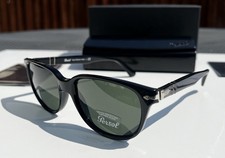 Persol men’s hand made sunglasses - Black - Grey Gradient - 0PO3134S