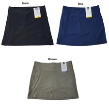 Member's Mark Women's 4 Way Stretch Mid Rise Stretch Skort All Sizes Colors