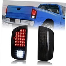 LED Tail Lights for Dodge RAM 1500 02-06 / 2500 3500 03-06, New Upgrade Black