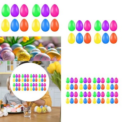 Fillable Easter Eggs Ornaments Lightweight Goodie Bag Fillers for Filling Treats