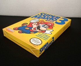 Super Mario Bros. 3 NES CIB Complete Great Condition Box Overall #1