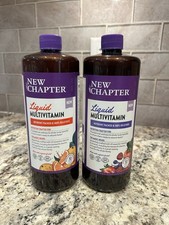 New Chapter Liquid Multivitamin Vitamin A C D...