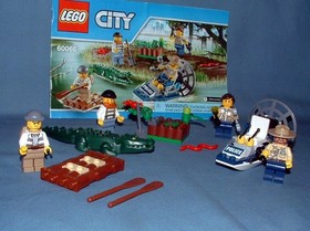 TOWN: CITY, SWAMP POLICE STARTER SET 60066 - LEGO - 2015 - USED