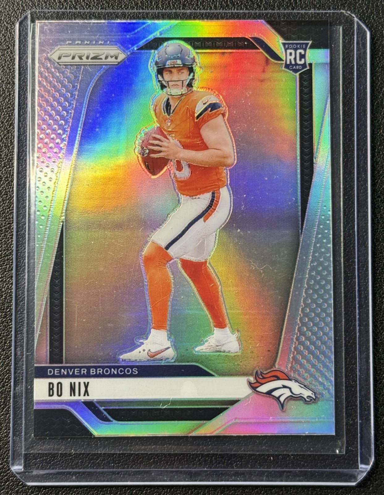 BO NIX 2024 PANINI PRIZM #309 ROOKIE SILVER RC BRONCOS A