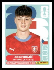 2026 USA Fifa World Cup Panini Sticker LADISLAV KREJCI Czechia CZE4