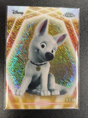 ディズニー Topps Chrome 2026 ベル 金50/50 2026 Topps Disney Neon Chrome Bolt Gold Shimmer /50 | eBay