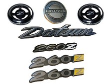 Datsun 260z Complete Emblem Set New 1974 Datsun 260z Complete Emblem Set New 1974