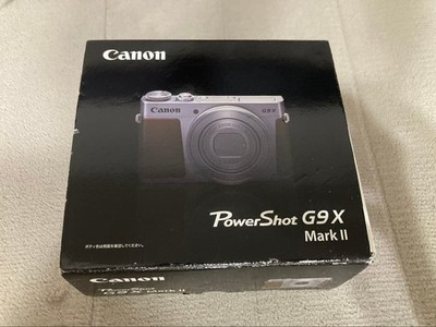Canon PowerShot G9X Mark2 Digital Camera Silver New & Unused No