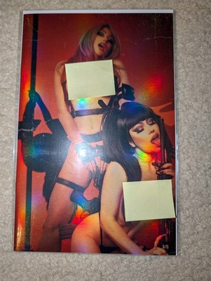 Double Impact #1 Faces by Rachie FOIL Naughty 3/5 Ltd Only 5 Copies 