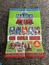 Match Attax 2010/11 Retail Sales Poster