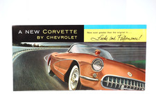 1955 Chevrolet Corvette Sales Brochure. Clean 1955 Chevrolet Corvette Sales Brochure. Clean