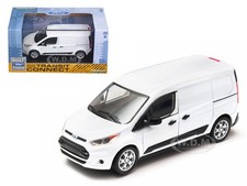 2014 FORD TRANSIT CONNECT (V408) VAN WHITE 1/43 DIECAST CAR BY GREENLIGHT 86044