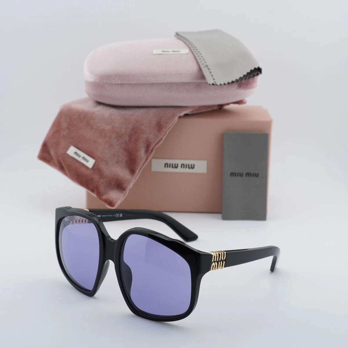 Miu Miu Purple Anti-Reflective Sunglasses for Women for sale | eBay