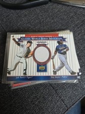 2002 UD Game-Used Classic World Series Match-Ups J. Morrie T. Gwynn #MU84