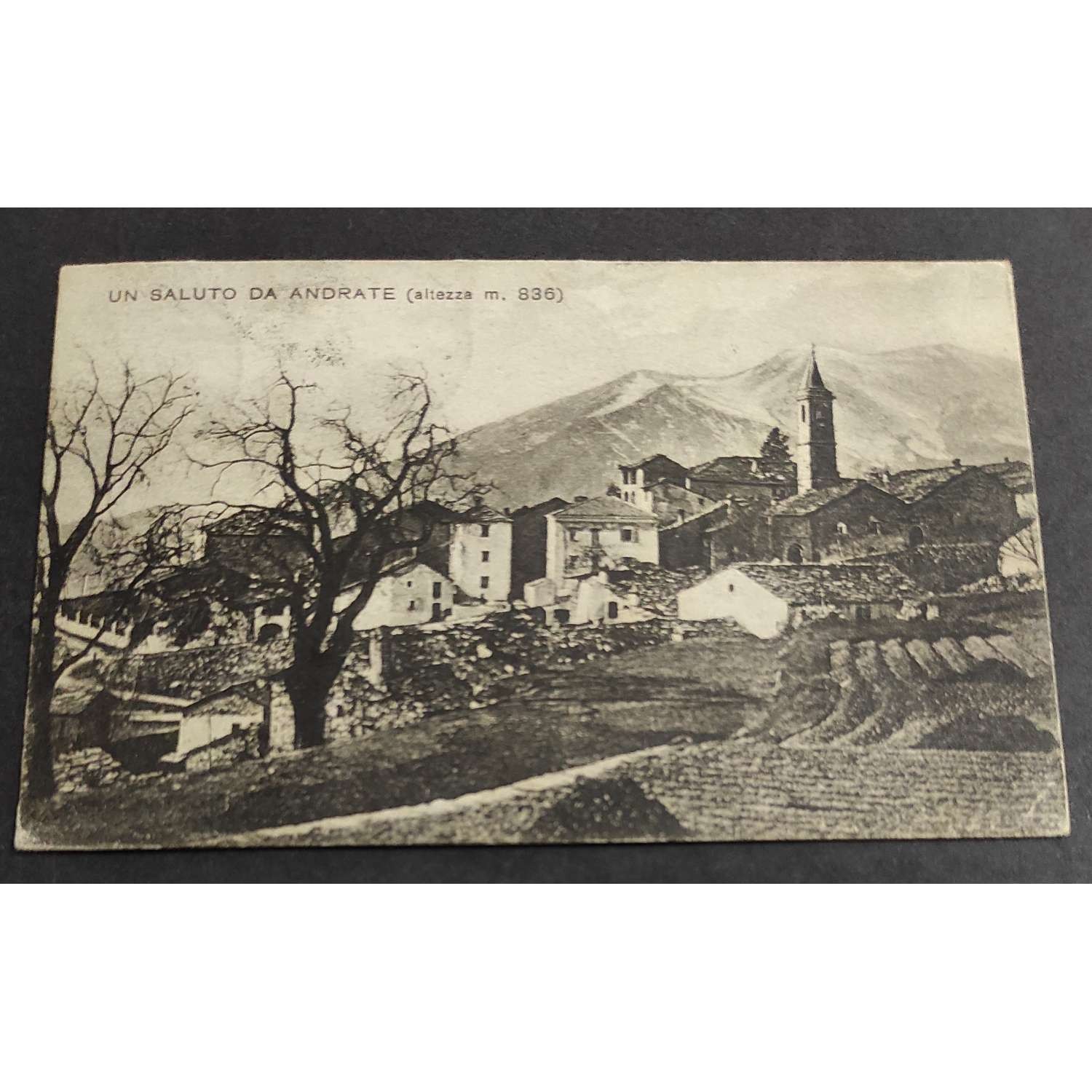 Cartolina Un Saluto da Andrate