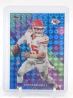2025 Topps Finest Football Blue Geometric Patrick Mahomes II #58