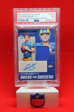 2023 Panini Rookies & Stars - Dress for Success Stetson Bennett #DS-SB PSA 7 /99