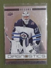 2020-21 Upper Deck Allure Diagnostics Connor Hellebuyck #D-13 - Winnipeg Jets 