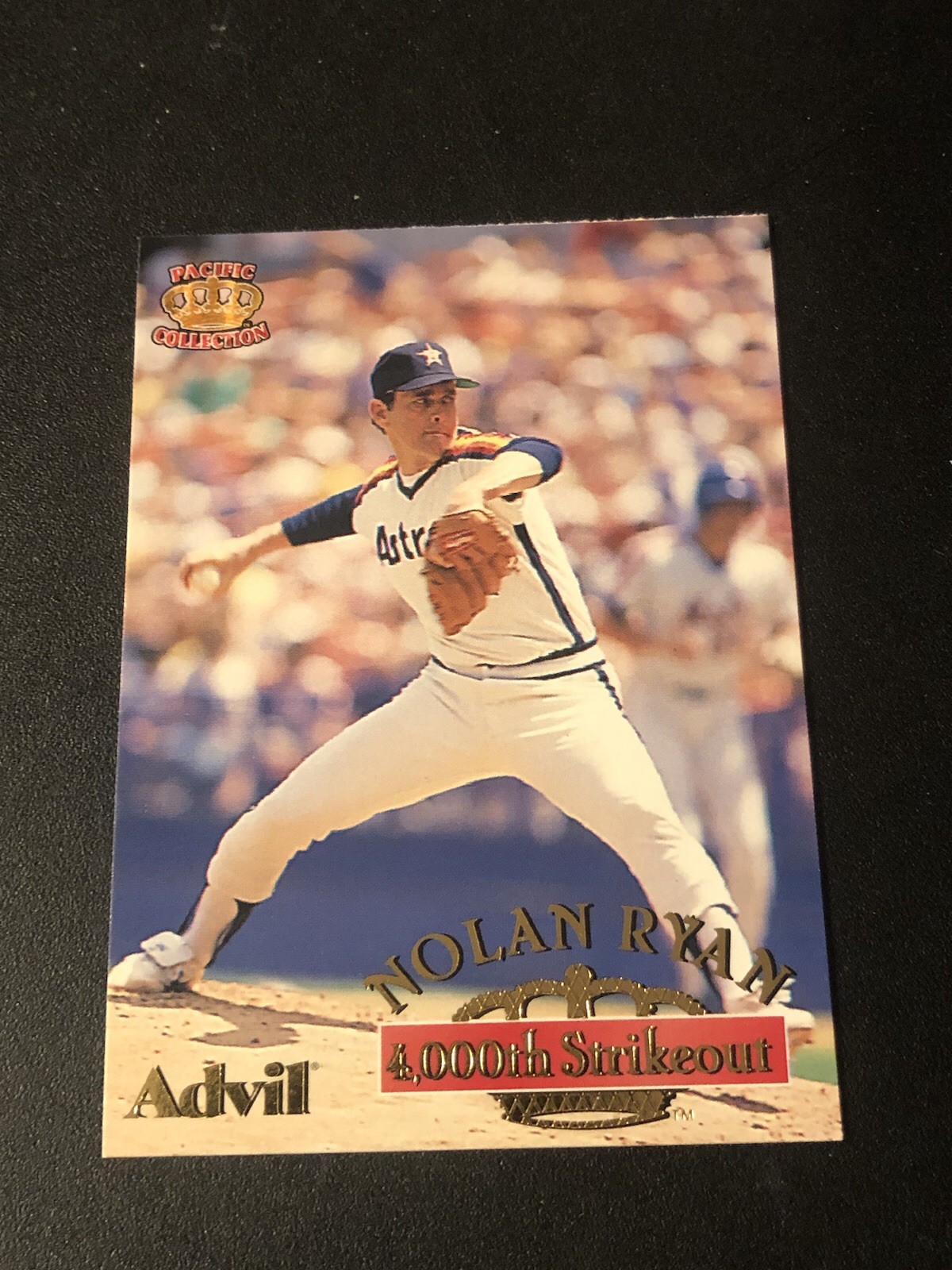 1996 Pacific Crown Collection Advil Nolan Ryan Nolan Ryan #20 HOF