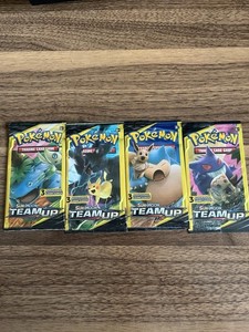 Pokemon Sun and Moon Team Up Booster Pack | eBay