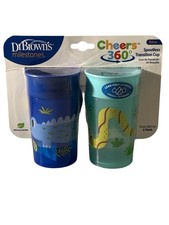 Dr. Brown's Milestones Cheers360 Spoutless Training Cup 2 Pack 10 oz