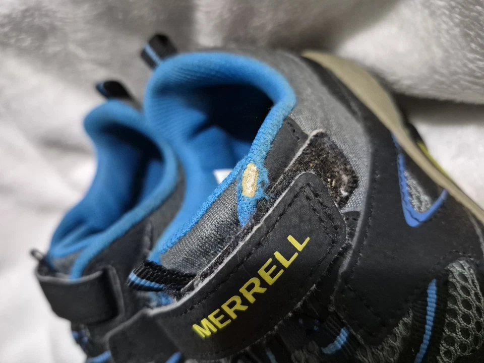 Tênis de caminhada masculino azul Merrell 2,5W - Imagem 4 de 4