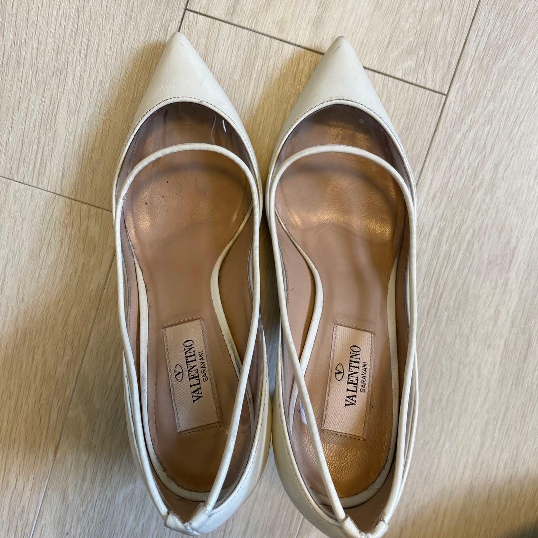 Valentino Garavani Pumps Heel Leather White EU35/US5 107145c thumbnail 24