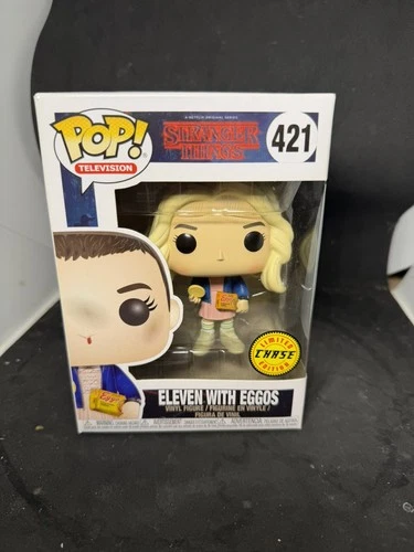 Funko Pop! Vinyl: Stranger Things - Eleven with Eggos (Chase) #421