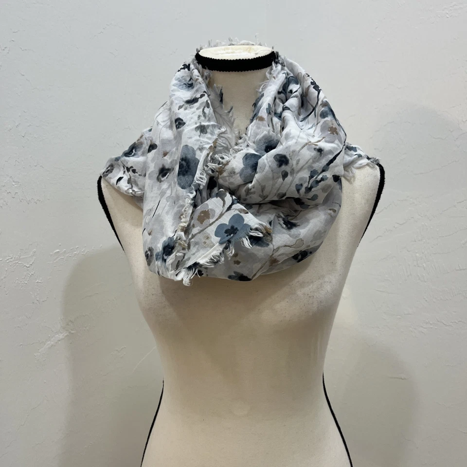 J.Jill - Bufanda infinita floral pintada Pure Jill Foto 3 de 4