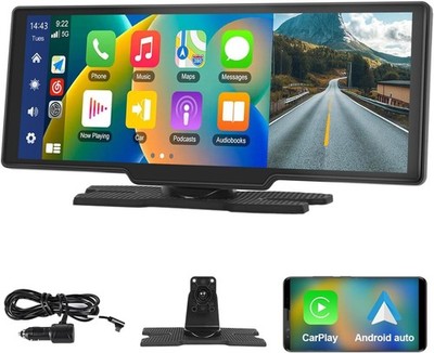 10.26'' Touchscreen CarPlay Autoradio FM BT Wireless Apple CarPlay & Android Auto