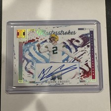 2024 Impeccable Masterstrokes MASON CROSBY On Card Auto 25/25 Packers #MS-MCY