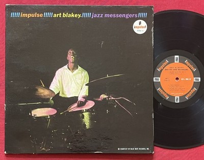 ART BLAKEY! JAZZ MESSENGERS! LP (1961) ORIG MONO IMPULSE! JAZZ A-7 AM-PAR