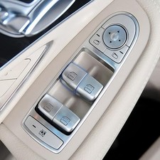 1 Pack Car Window Switch Button Cover Front Left Window Switch Button Covers