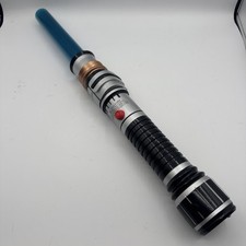 Hasbro Star Wars Blue Telescoping Lightsaber Obi-Wan Kenobi C-086E 2009 Not Work
