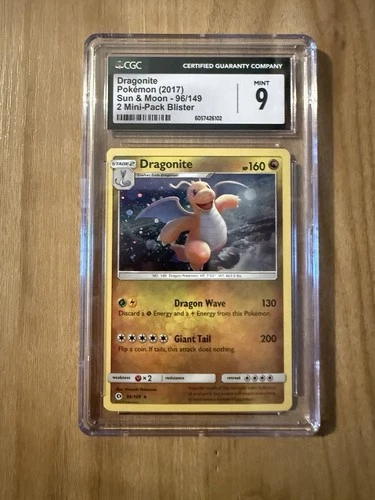Dragonite 96/149 SM Base Set Holo