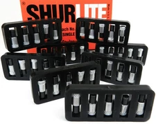 Shurlite Flints 8 Packs of 5 Striker Renewal - 40 Replacement for Spark Lighter