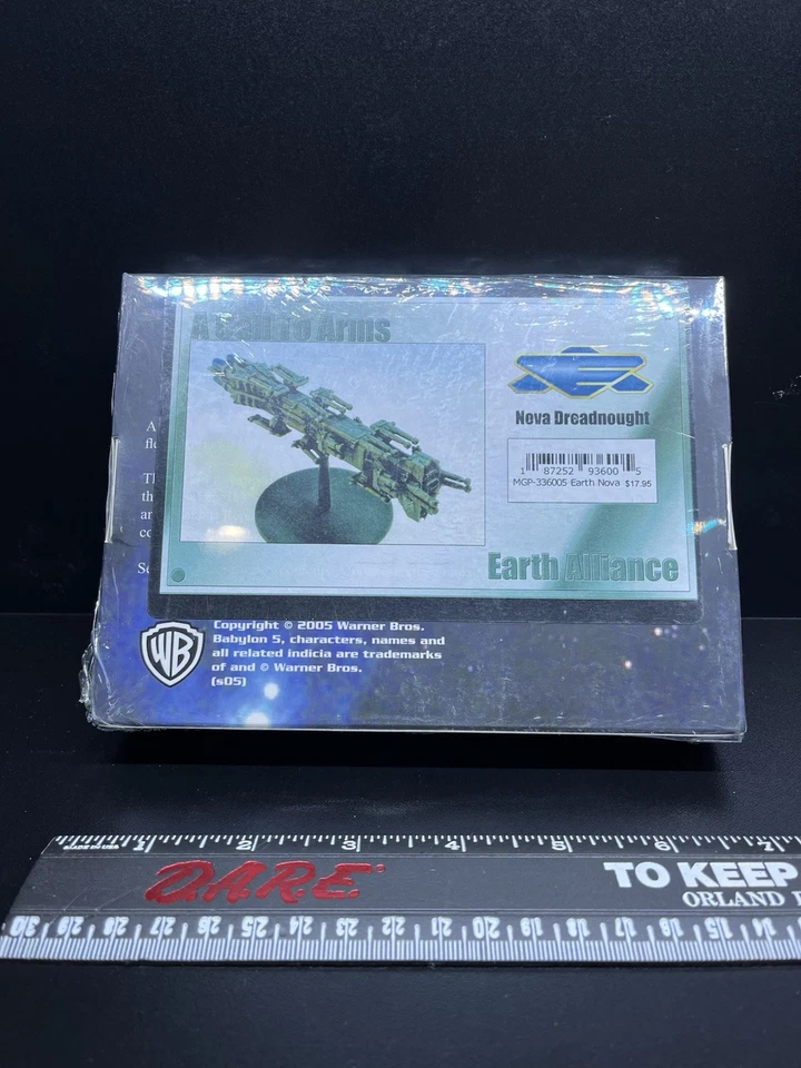 Mongoose Babylon 5 A Call To Arms Miniatures Earth Alliance Nova Dreadnought  - Image 2 of 2