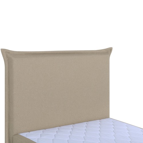 Boxspringbett - beige - mit Bettkasten - H3 - 100x200 cm Doppelbett Polsterbett - Bild 6 von 6