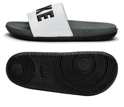 nike slides off white